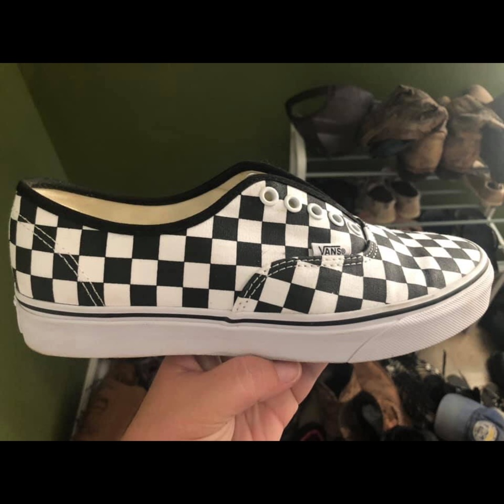 Checkered Vans